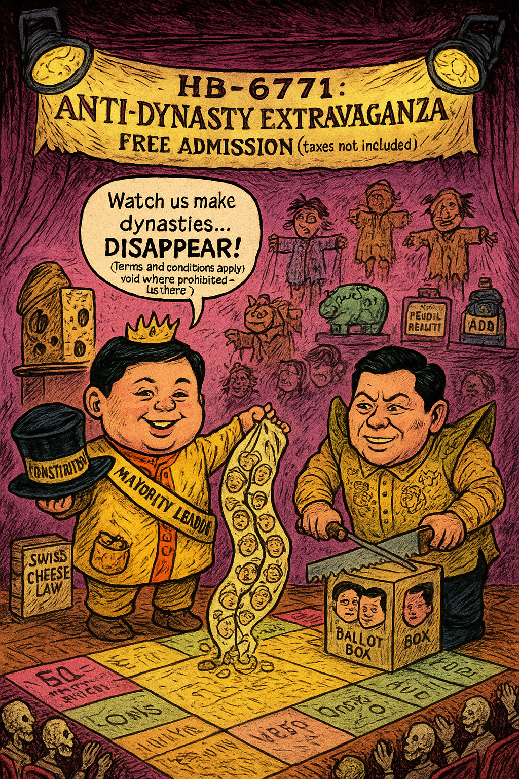 From Martial Law Heirs to Reformist Saints: The Marcos-Dy Anti-Dynasty Bill is Peak Philippine Comedy&nbsp;Gold