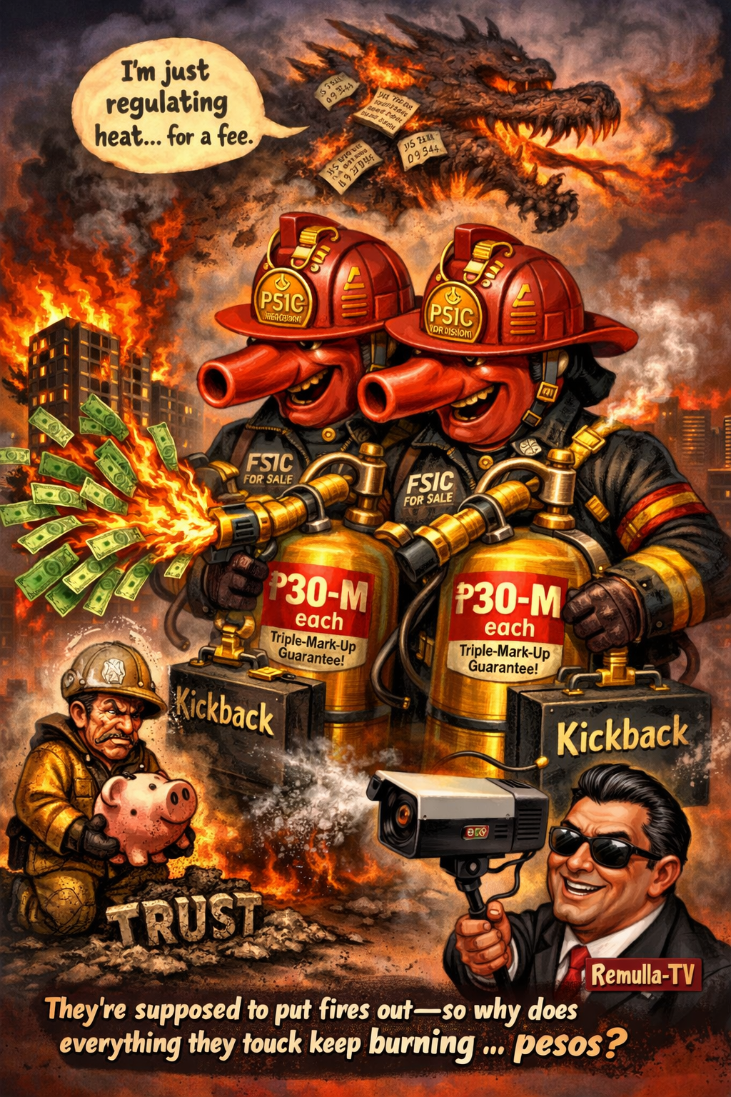 Remulla Lights the Match: P30-Million BFP Kickbacks Finally Meet Their&nbsp;Fireman