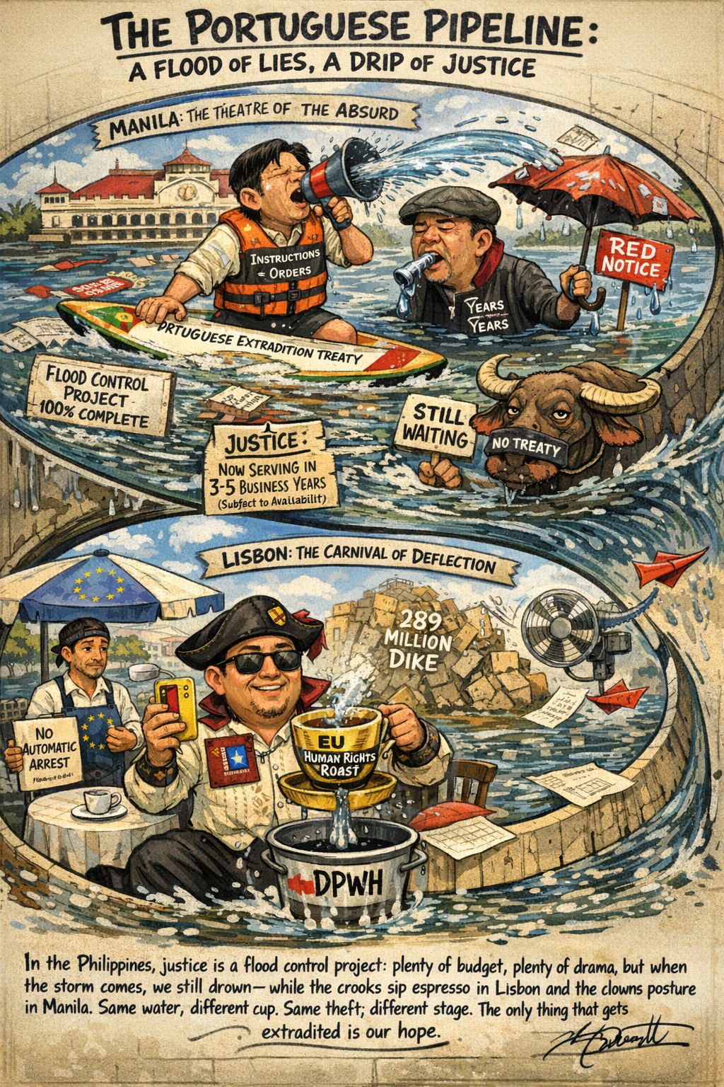 The Portuguese Telenovela: Zaldy Co, the Fugitive YouTube Star, and the Government’s Sham Pursuit