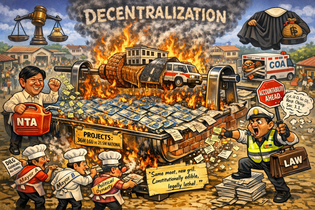 Decentralization or Decentralized Looting? The ₱1.19 Trillion Makeover Edition