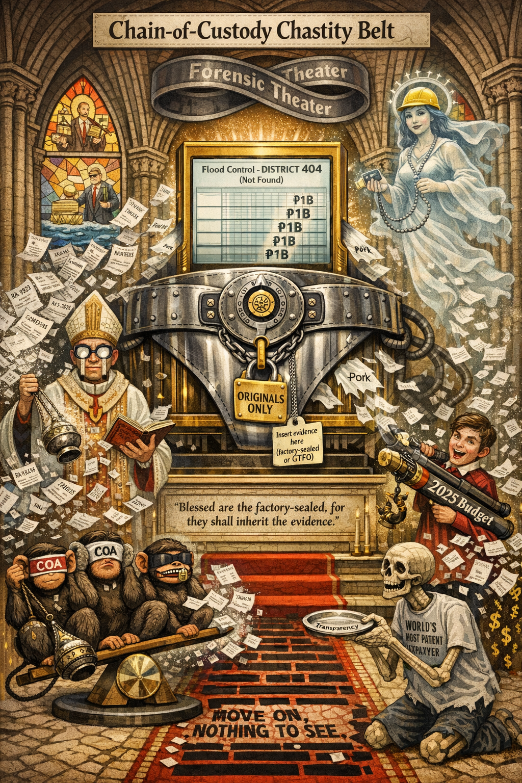 Clavano’s Purity Pledge: No Evidence Unless It’s Factory-Sealed