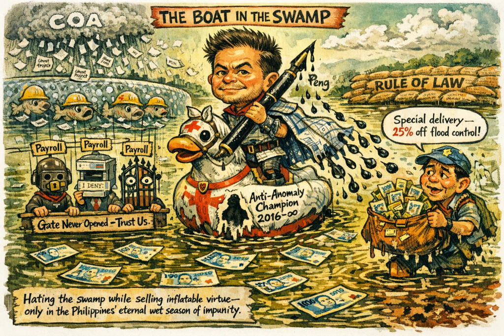 From Anti-Anomaly Crusader to Alleged Kickback King: The Villanueva Rebrand Nobody Asked For