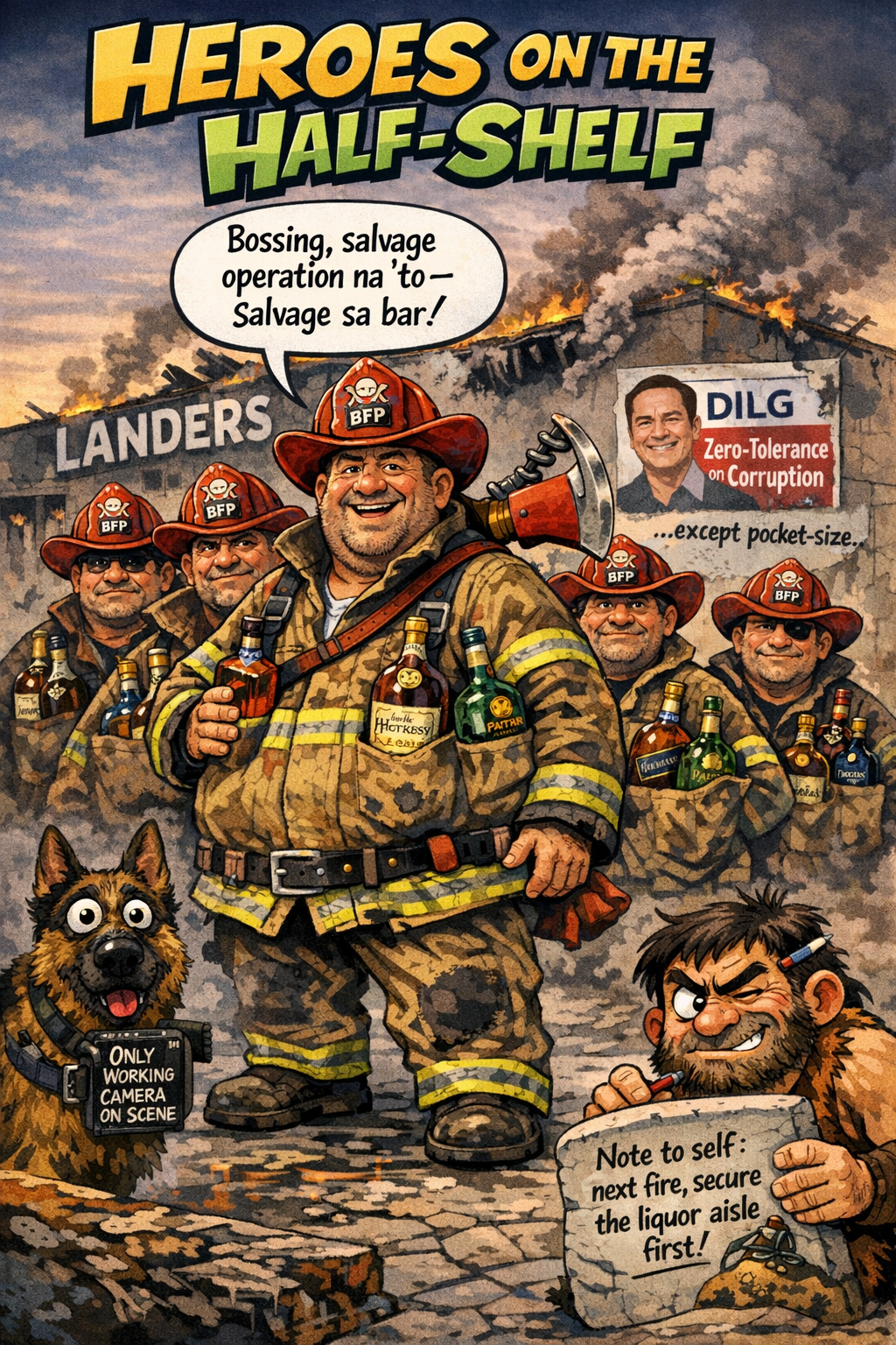 The Heroic Spirit-Savers of Landers: When the Flames Die, the Looting&nbsp;Begins