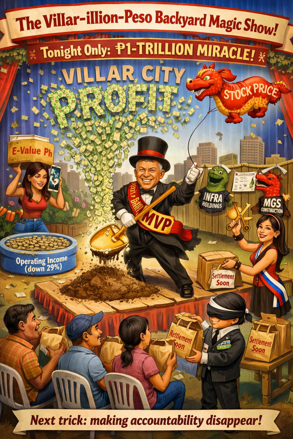 Trillion-Peso Magic Trick: How the Villars Turned Family Backyard Dirt into Fairy-Tale Wealth (and Left Everyone Else Holding the Empty Bag)