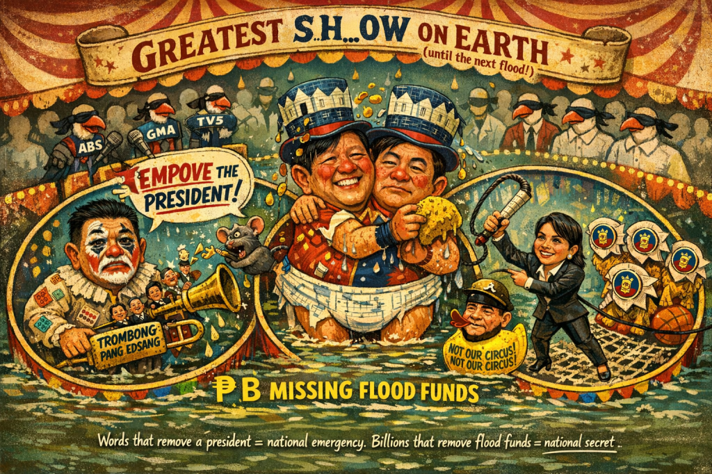 Malacañang Freaks Out Over Chavit’s Rally Cry—Yet the Massive Flood Graft Scandal Gets the Silent&nbsp;Treatment