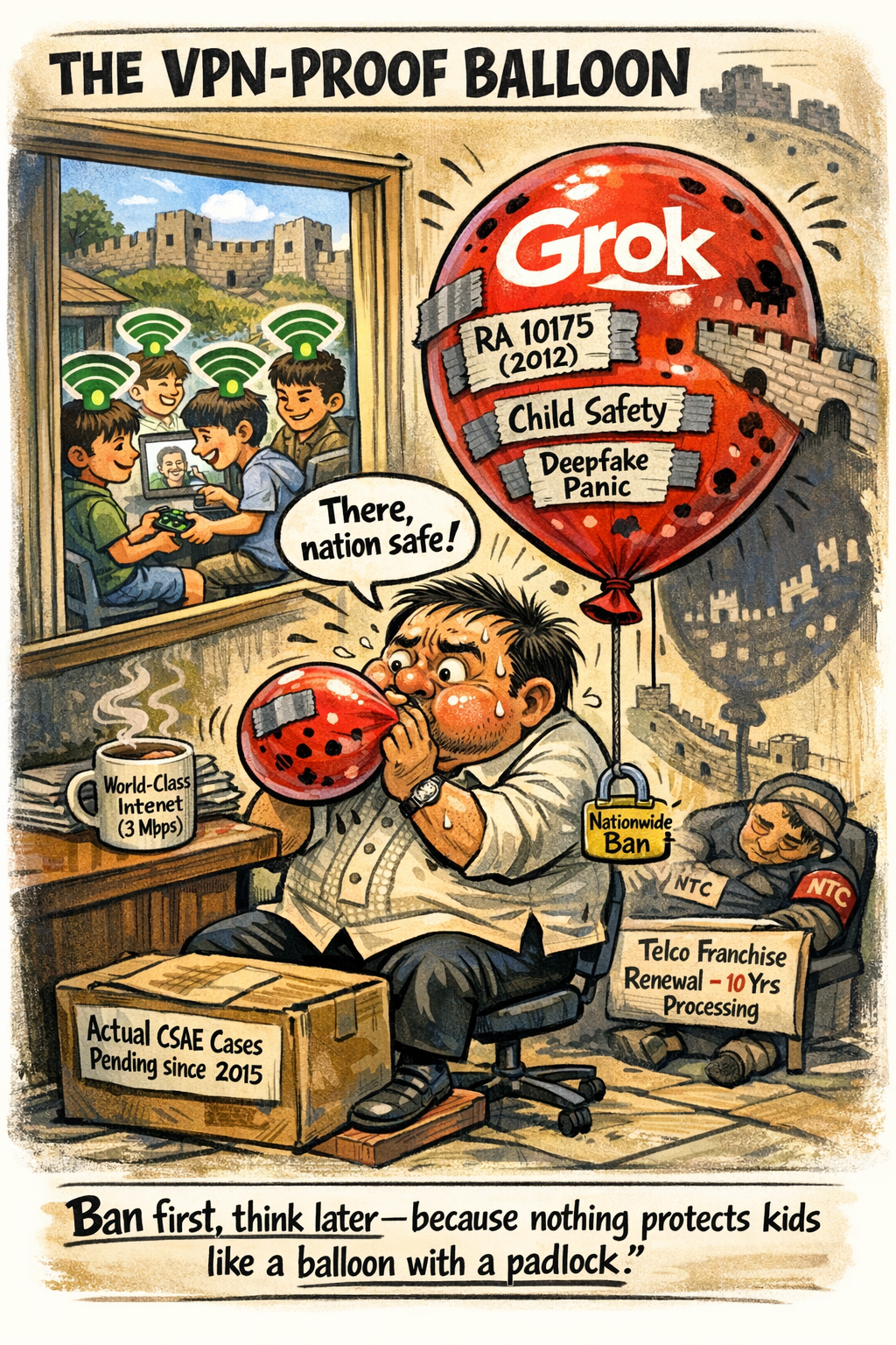 Grok Banned in 24 Hours: When You Can’t Catch Real Pedophiles but You Can Definitely Block a Foreign AI on&nbsp;Time