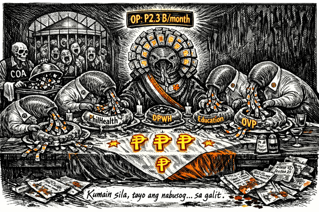 Feast of the Leeches: How Congress and Malacañang Turned Your Taxes into Their Personal Buffet