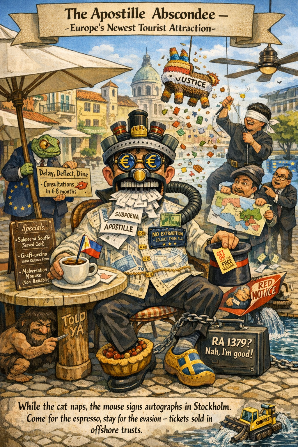 Hide-and-Seek with a Kickback King: Zaldy Co’s Notary Ninja Moves Mock Philippine&nbsp;Justice