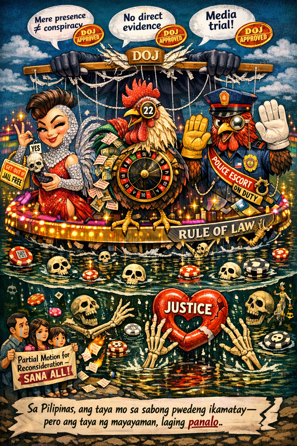 Gretchen, Atong, and the Missing Sabungeros: When ‘Cheating’ Costs More Than a Bet