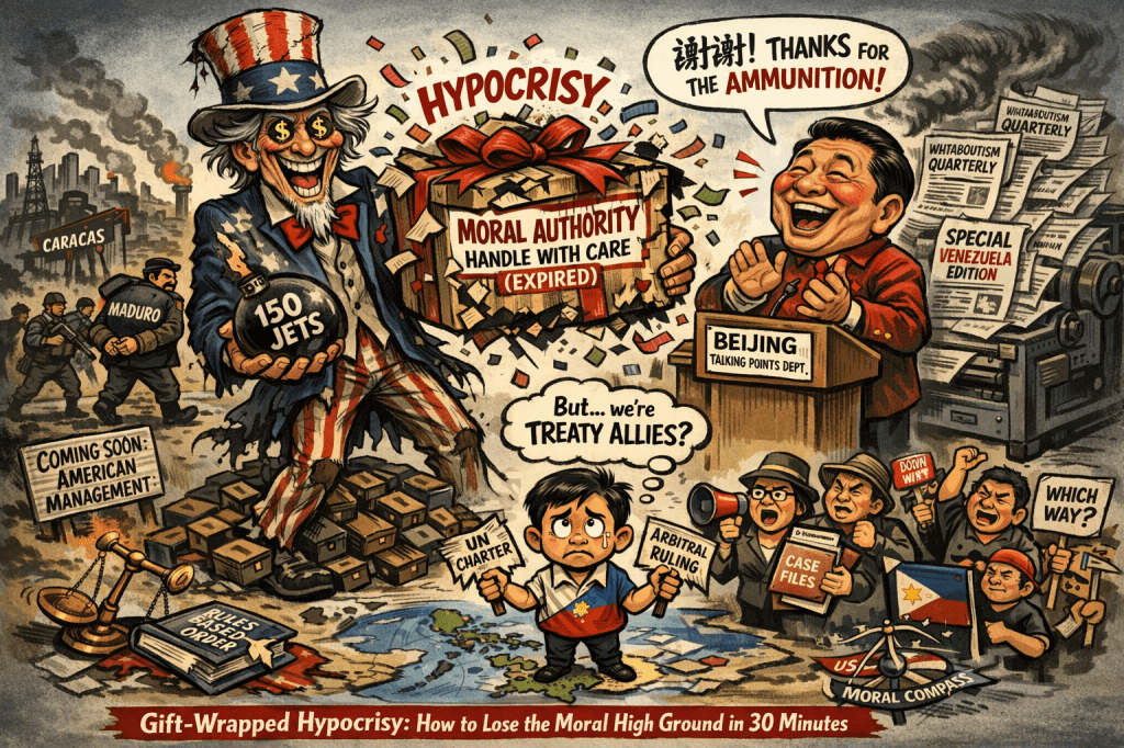 The Empire Strikes Venezuela: Why Our “Treaty Ally” Just Became China’s Best Propaganda Minister