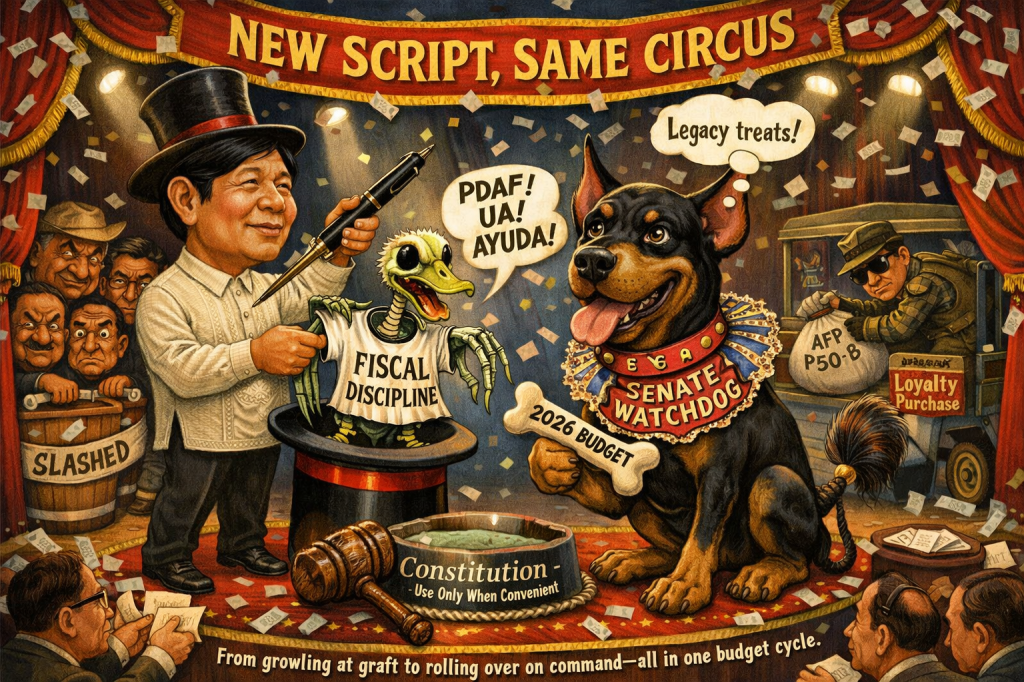 From Pork Barrel Watchdog to Marcos’ Lapdog: Ping Lacson’s Astonishing Transformation in One Budget Cycle