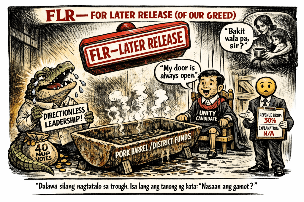 FLR: For Later Riches? Puno & Dy Fight Over the Empty Pork&nbsp;Barrel