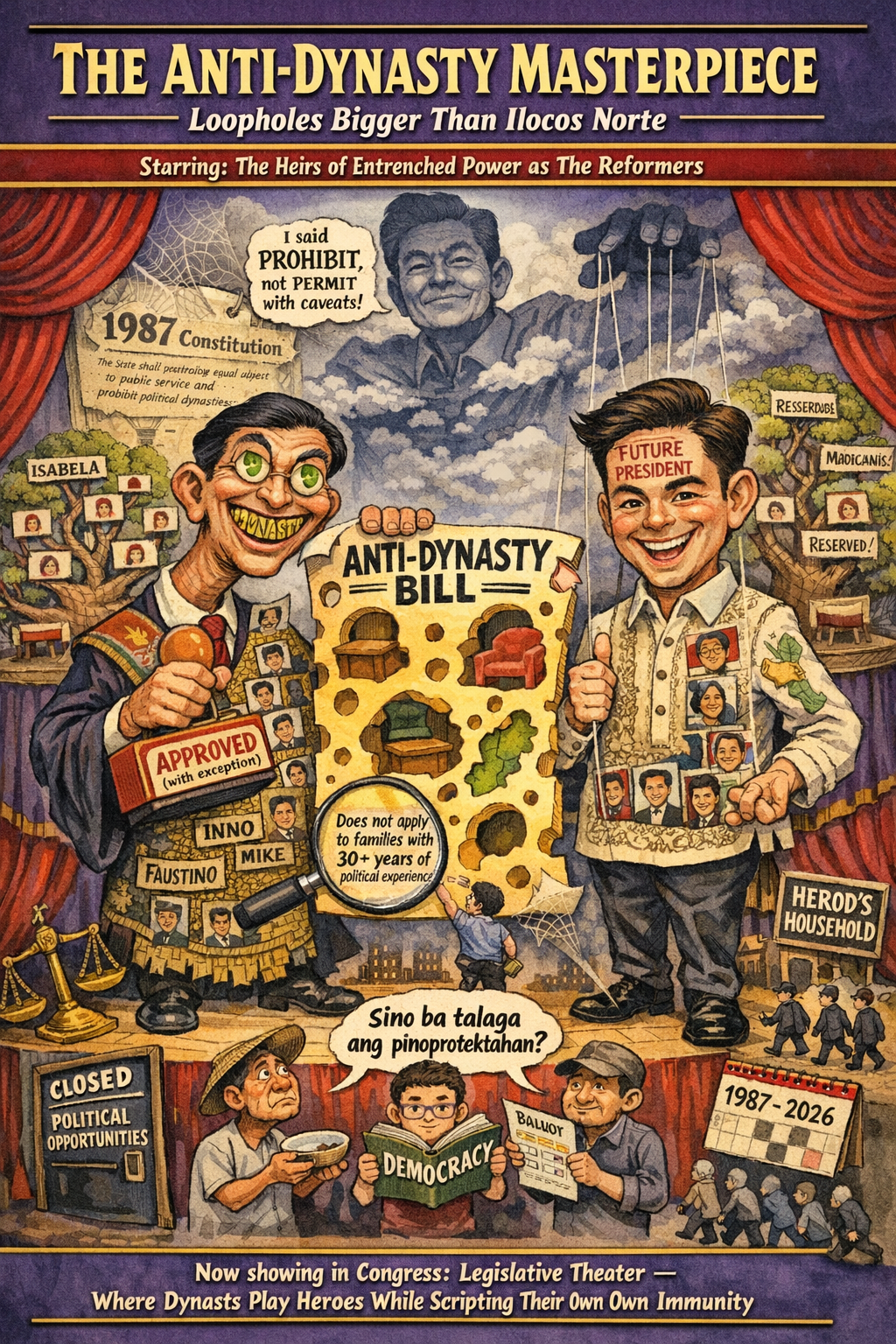 Bojie & Sandro’s “Anti-Dynasty” Masterpiece: Loopholes Bigger Than Ilocos&nbsp;Norte