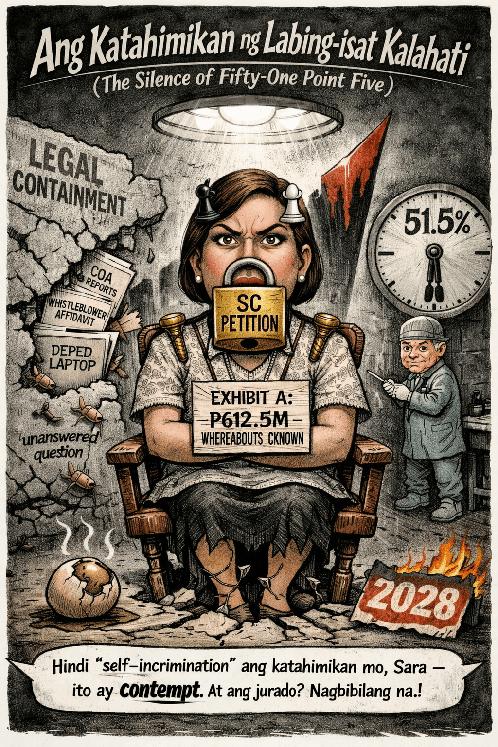 51.5% Already Distrust Her — Sara Duterte’s Deadly Silence&nbsp;Exposed