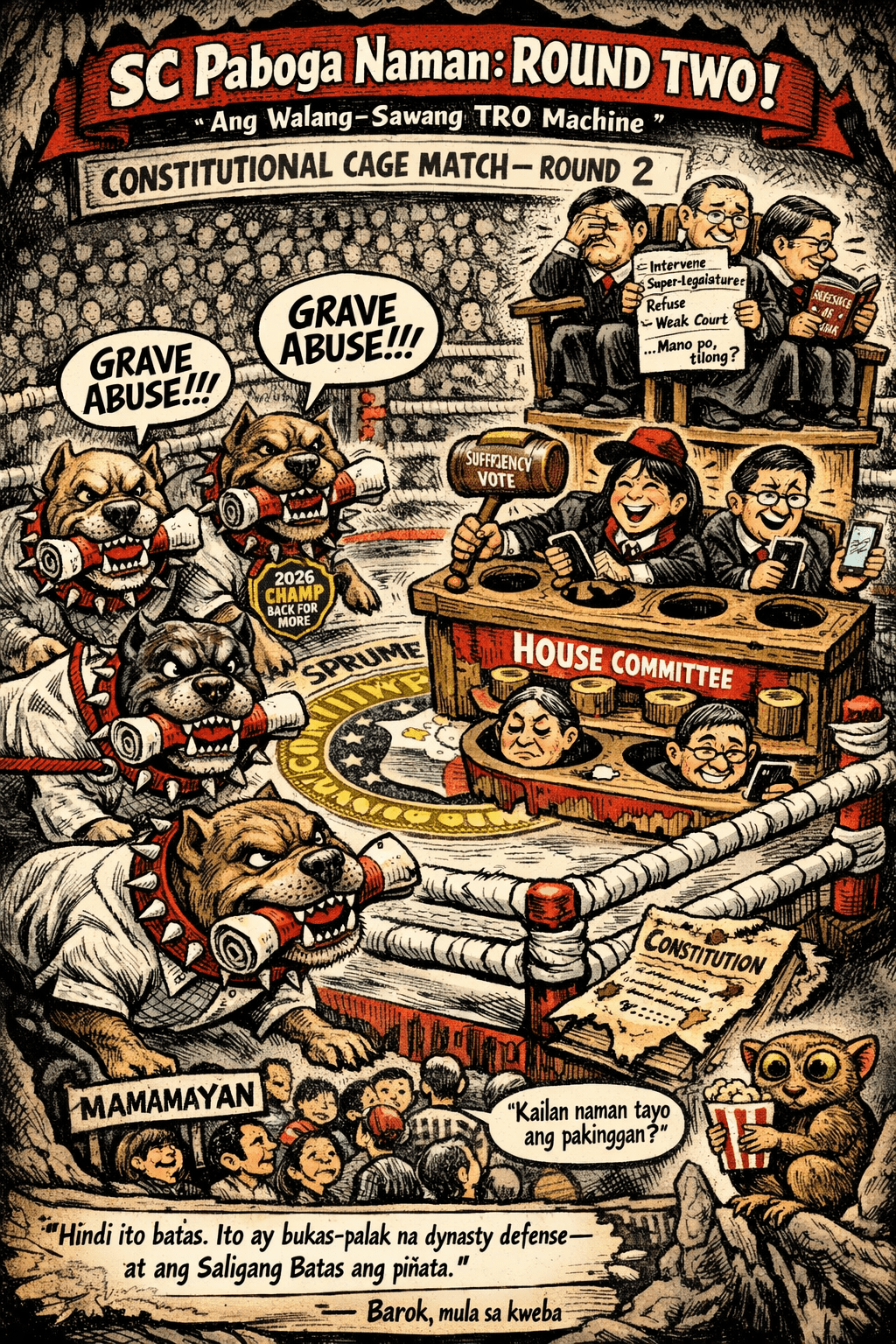 Duterte Pit Bulls Unleashed: SC Petition to Save Sara from Impeachment Again