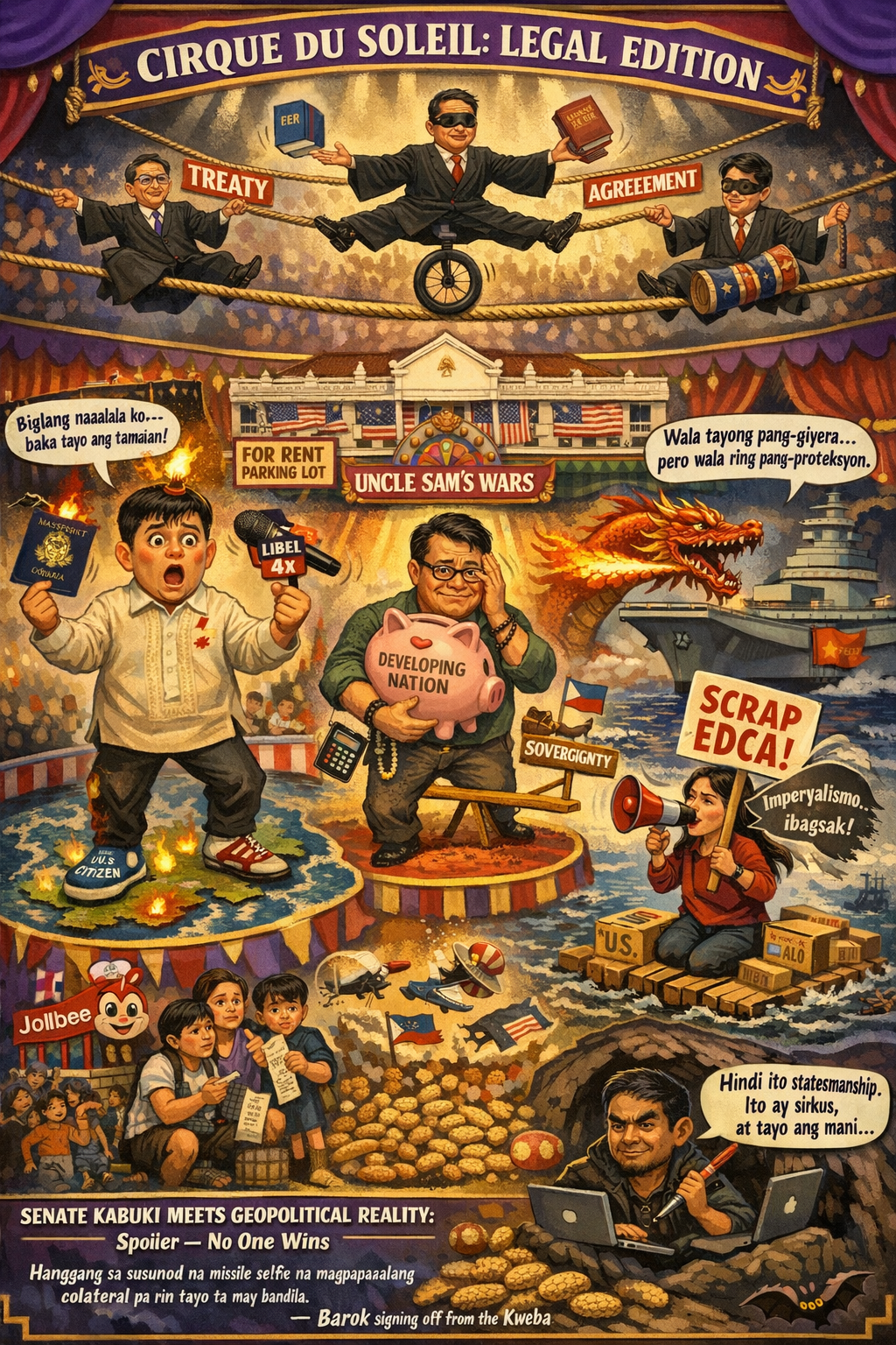 Iran Drones + US Bases = PH Collateral Damage? Tulfo’s Late&nbsp;Awakening