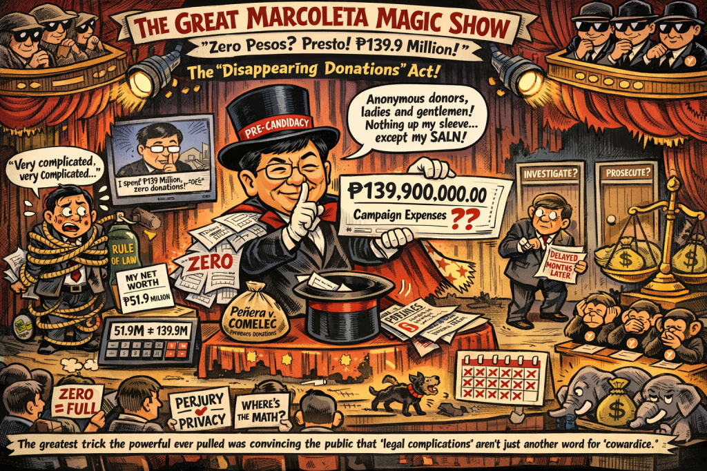 Marcoleta’s Zero Donations Lie: How a Televised Confession Became “Legal&nbsp;Complications”