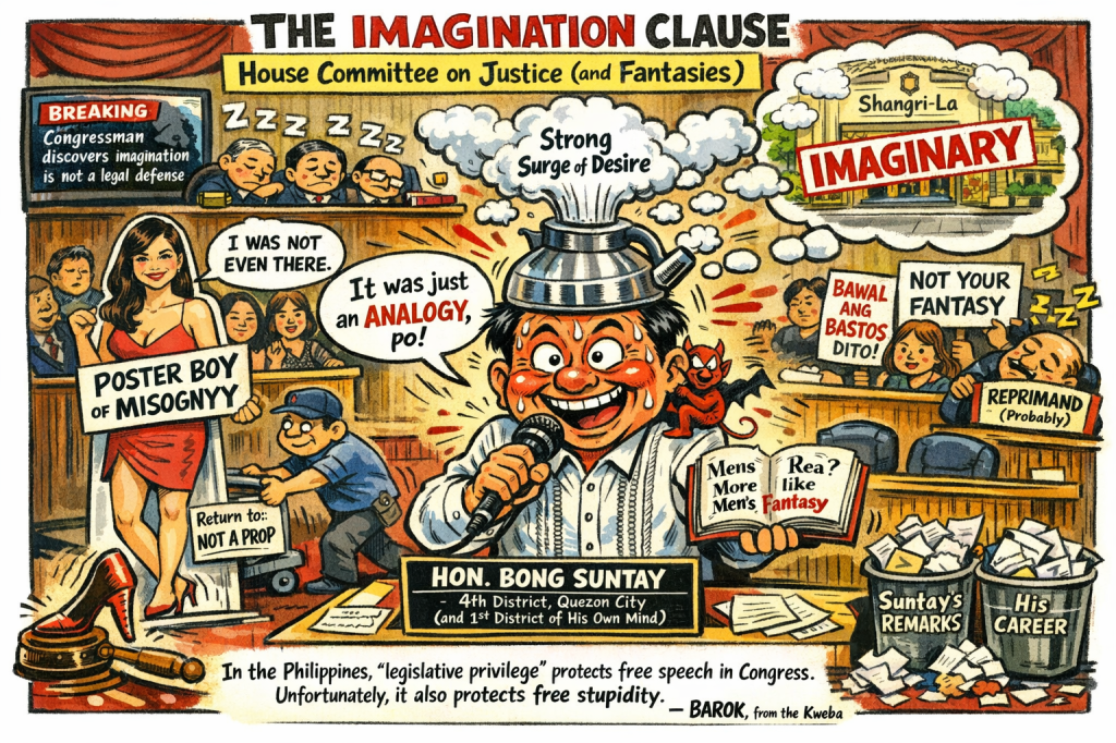 Bong Suntay’s Wet Dream Defense: How One Congressman Turned Impeachment into Pornhub&nbsp;Testimony