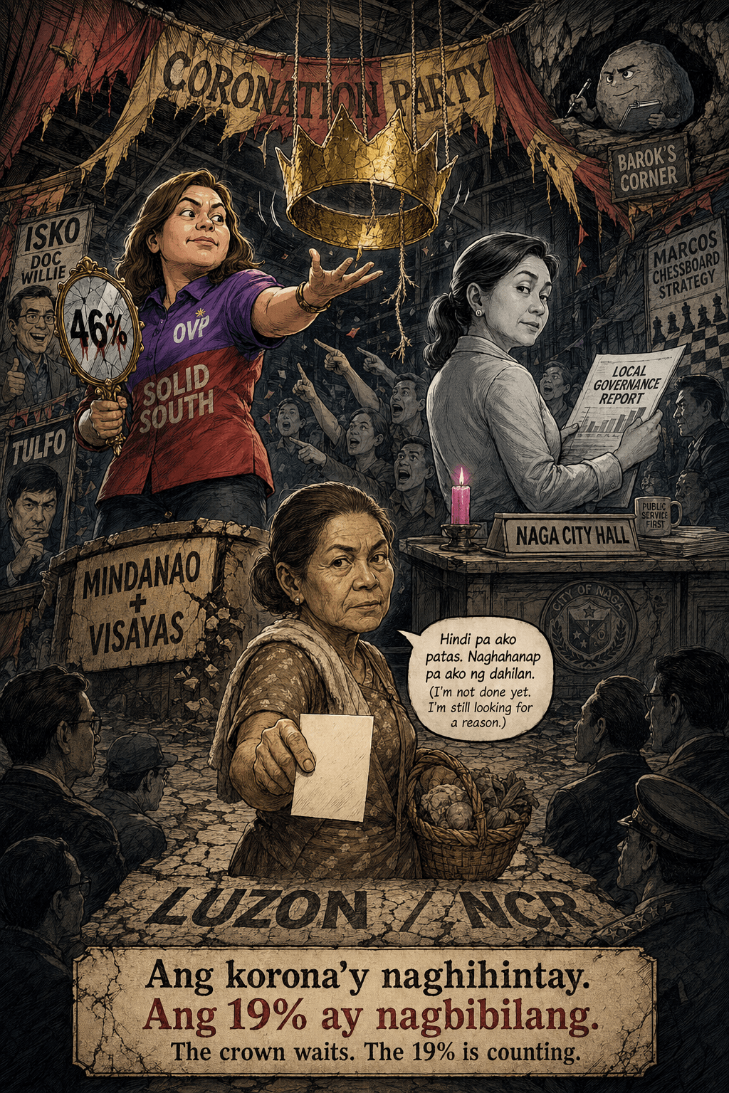 Sara Leads Leni 46-35 But 19% Already Ghosting&nbsp;Both?