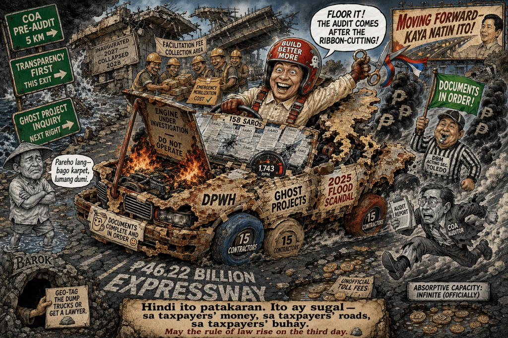 1,743 Projects, 158 SAROs, Zero Shame: Marcos’ Speedy Graft&nbsp;Gamble