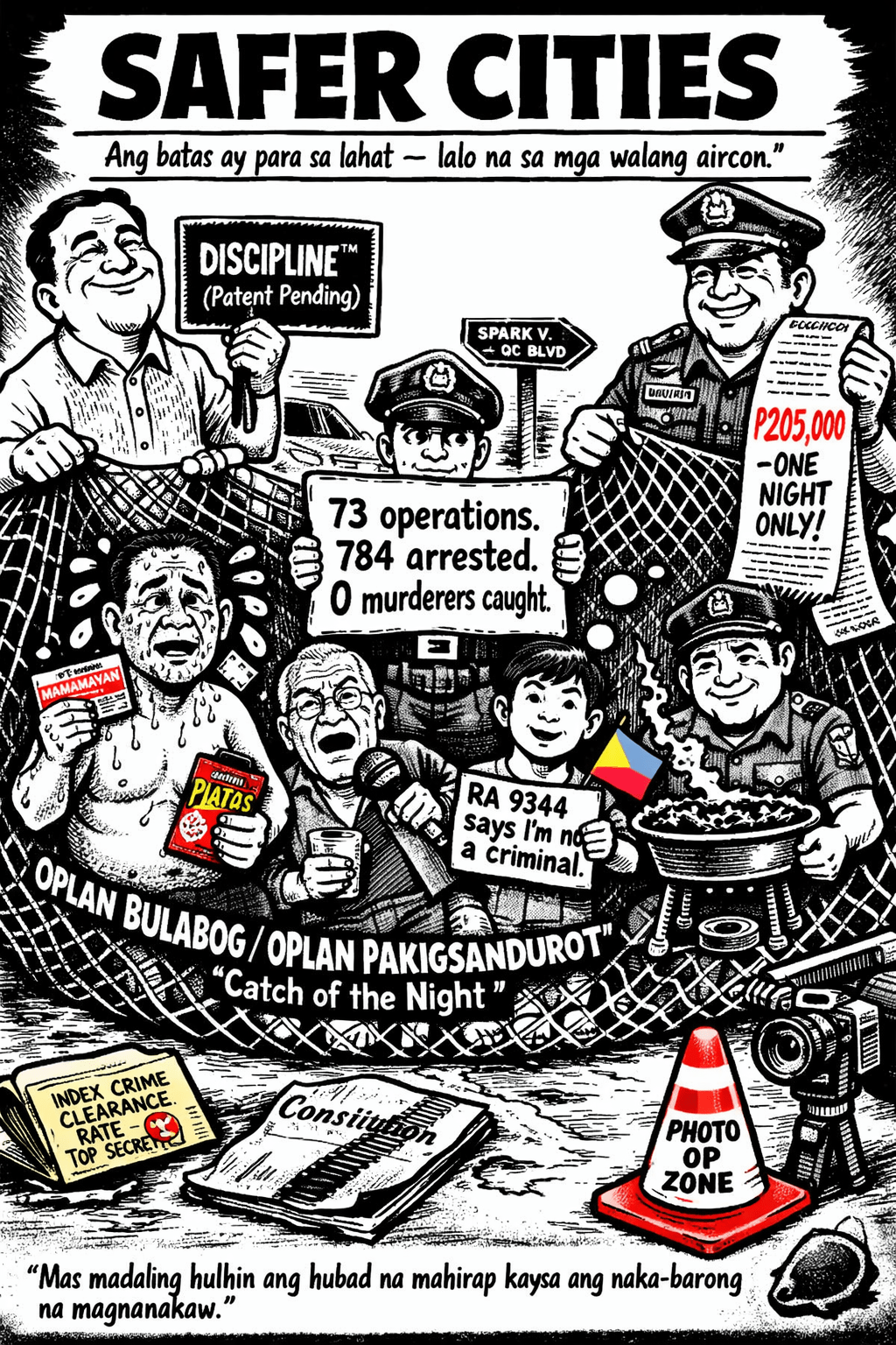 Safer Cities or Police State? Cebu’s 784 Shirtless Arrests&nbsp;Exposed