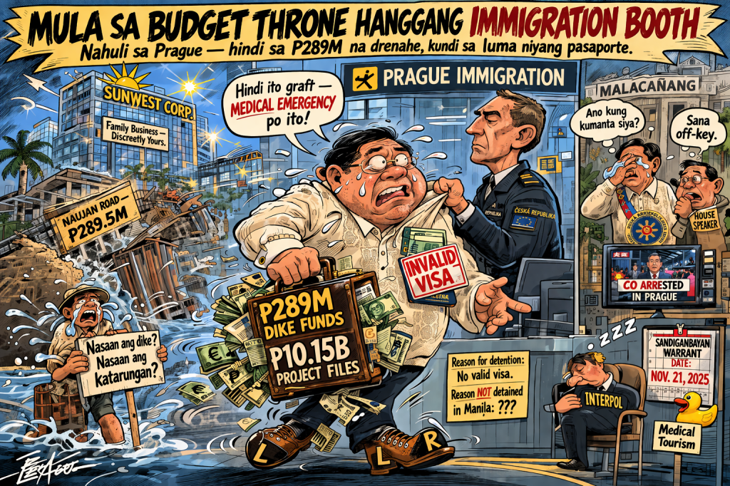 Zaldy Co Nabbed in Prague for Visa Slip — Not the P289M Dike Graft He’s Famous&nbsp;For