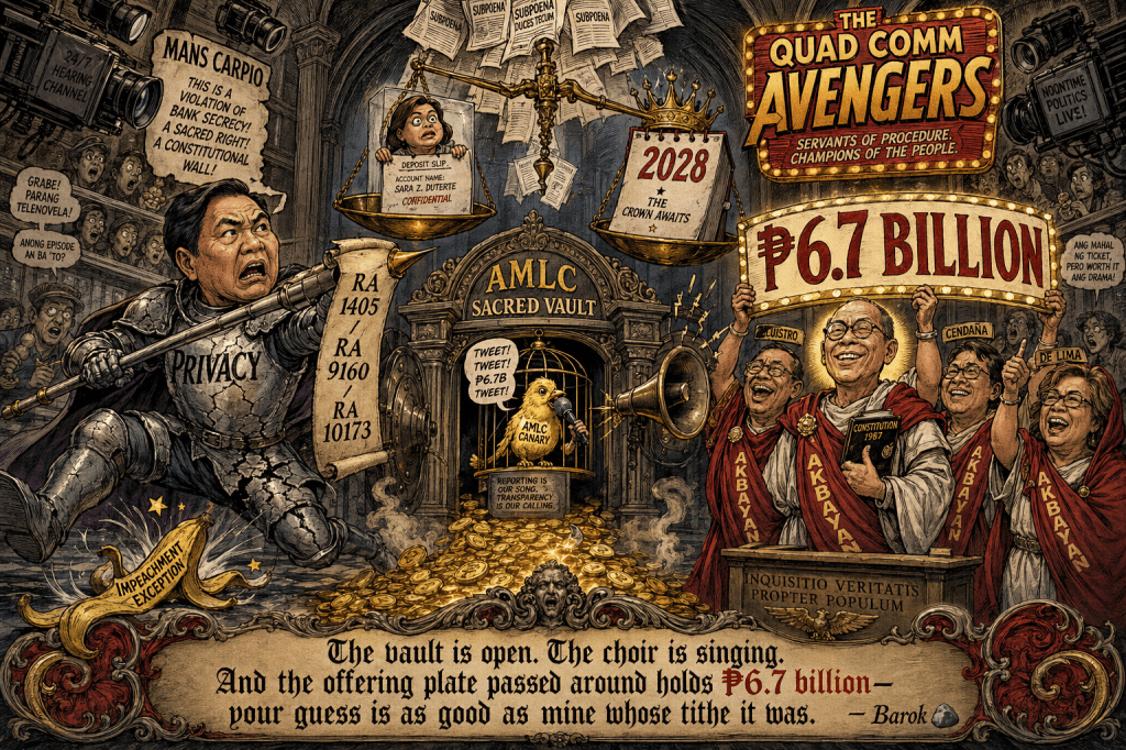 Leaky Vault Scandal: How Congress Turned Sara Duterte’s Bank Secrets Into Political&nbsp;Poison