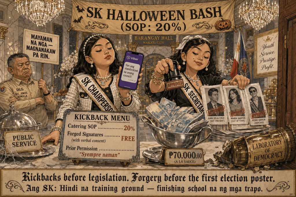 Makati SK Chairs’ Kickback Tutorial: Rich Kids, Expensive&nbsp;Graft