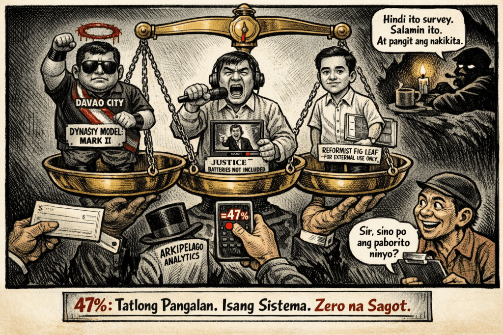 Baste, Raffy, Vico at 47%—Philippine Democracy’s Most Honest Mirror (And It’s Ugly)