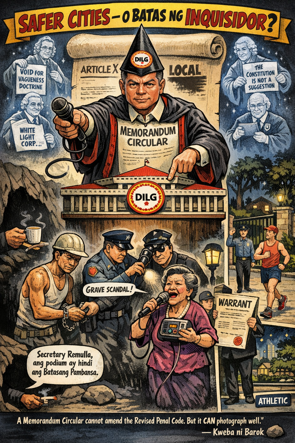 From Podium to Police State: Jonvic Remulla’s Illegal War on Street&nbsp;Life