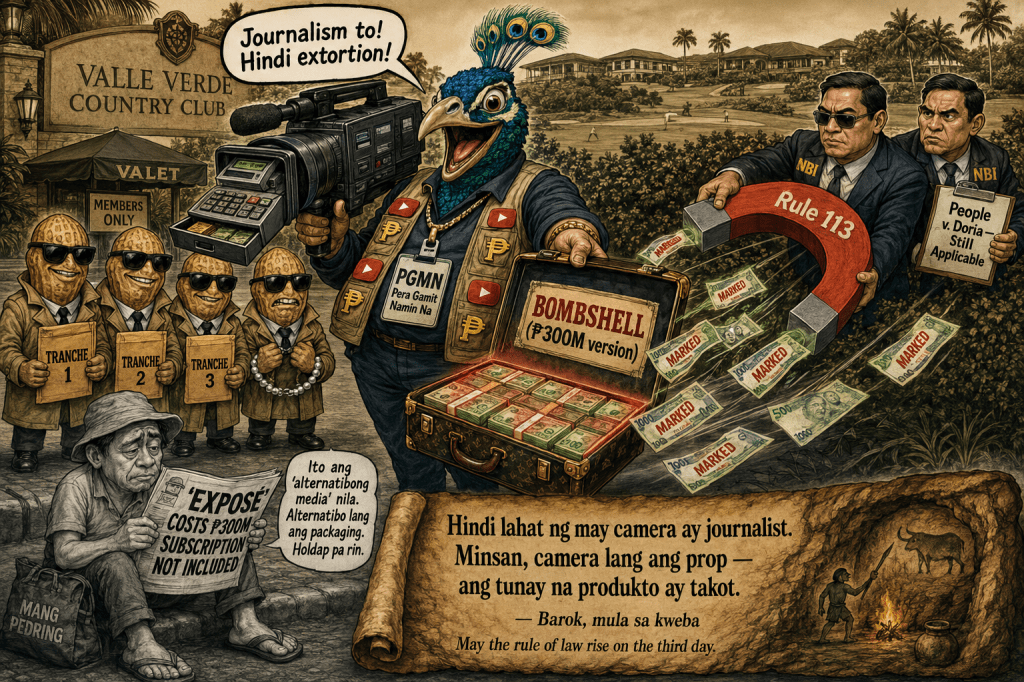 Mabanta’s ₱300M “Exposé” Heist: Journalism or Straight-Up&nbsp;Blackmail?