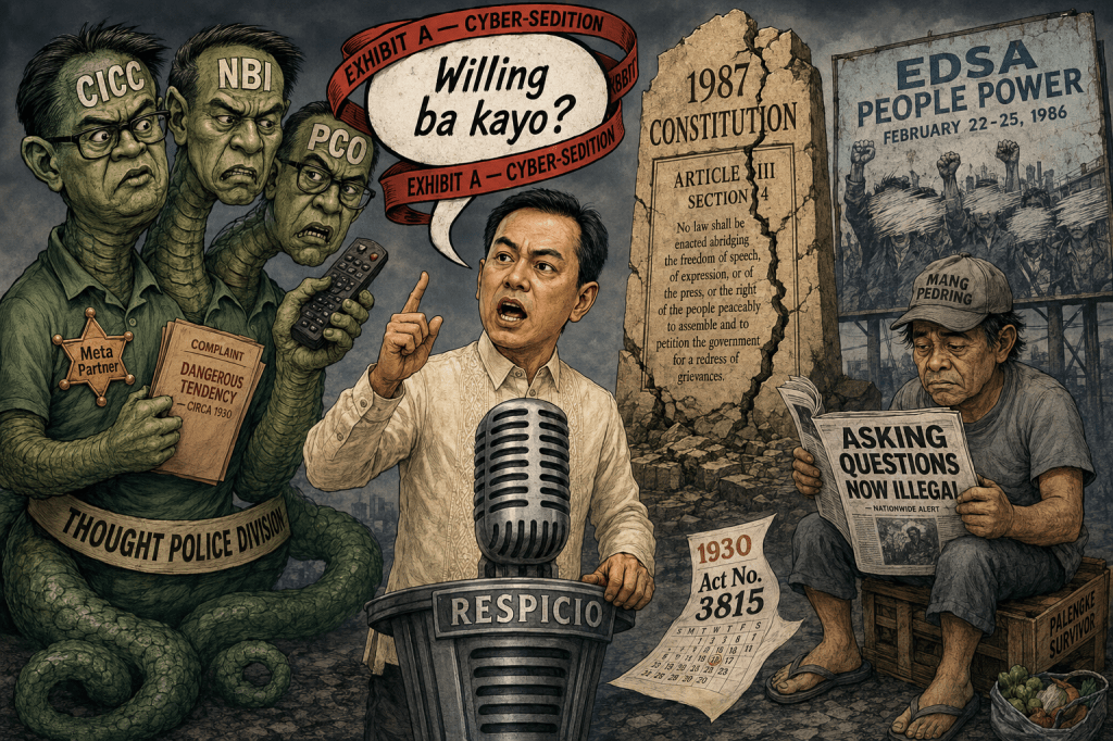 Revolution Forbidden: Marcos’ Cyber Cops vs. Lawyer&nbsp;Respicio
