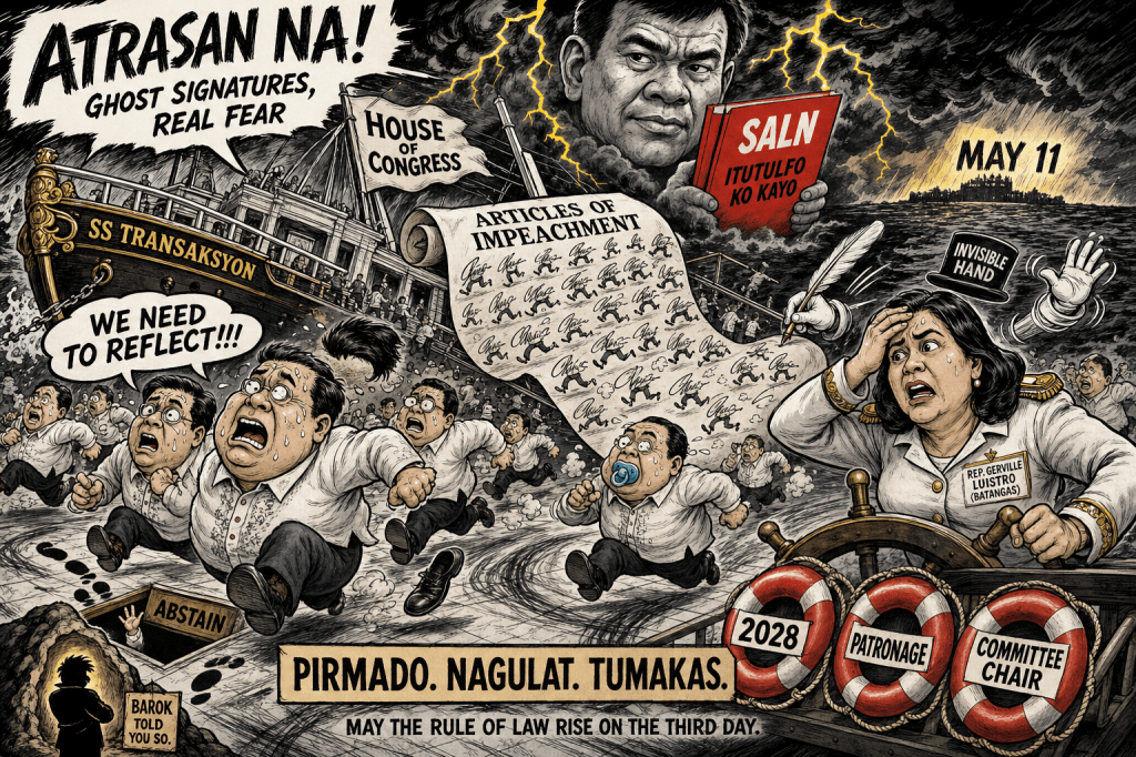 Atrasan na! Congress Cowards Flee Sara Duterte&nbsp;Impeachment