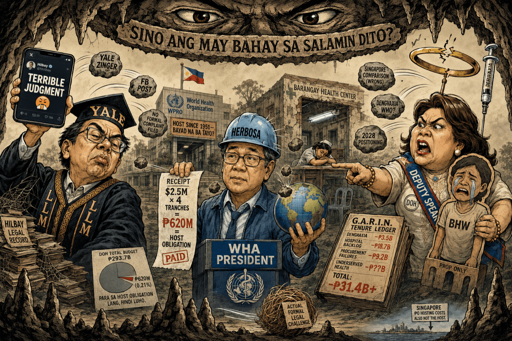 Herbosa WHO Donation Debacle: Barok’s Brutal Takedown of “Fiscal Saints” Hilbay &&nbsp;Garin
