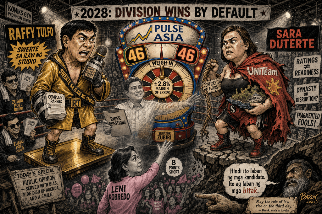 46-46 Shocker: TV Host Raffy Tulfo Humiliates Sara&nbsp;Duterte