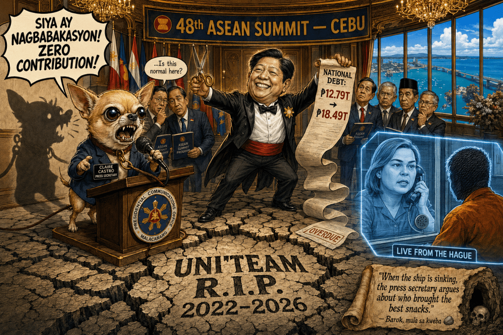Castro Calls Sara Lazy While Debt Explodes Under Marcos: UniTeam’s Death&nbsp;Rattle