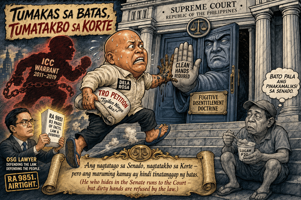 OSG Brands Bato a Fugitive: Supreme Court Must End the Senate&nbsp;Circus