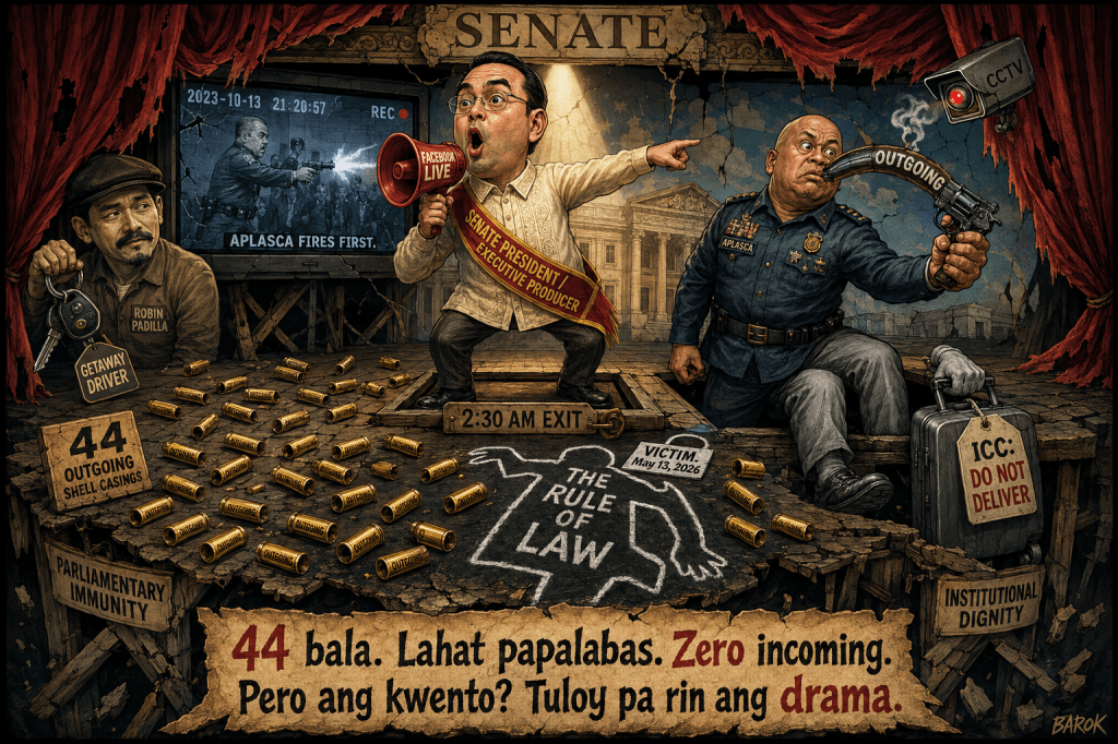 Senate Shoots Itself: Remulla Exposes Cayetano’s Fake “Attack”&nbsp;Farce