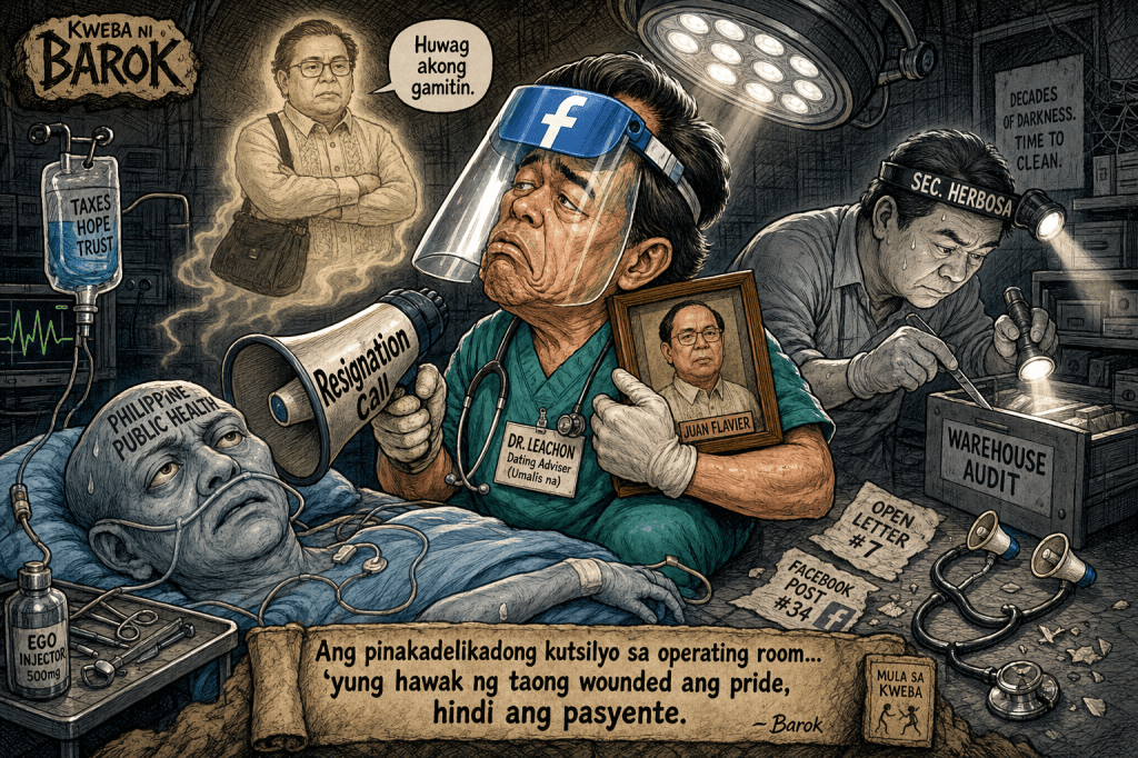 Knives Out in DOH: Leachon’s Tantrum vs. Herbosa’s&nbsp;Scalpel
