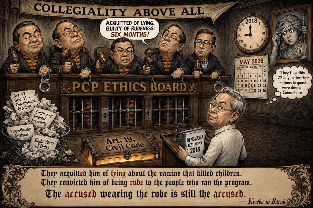 The PCP Suspended Leachon for Being Rude — Not for Lying. That’s Medical Ethics in&nbsp;2026