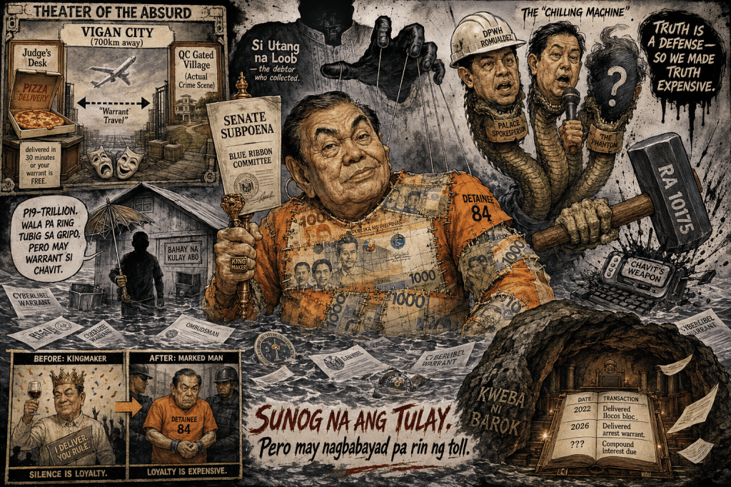 Chavit Singson’s Cyberlibel Arrest: Phantom Complainant or Palace Persecution?