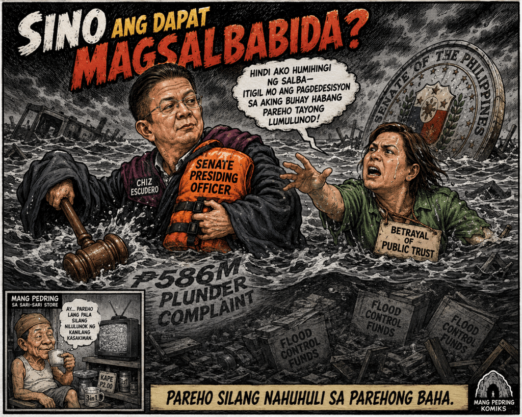 The Ethical Obscenity: Plunder-Accused Escudero Presides Over Duterte&nbsp;Trial