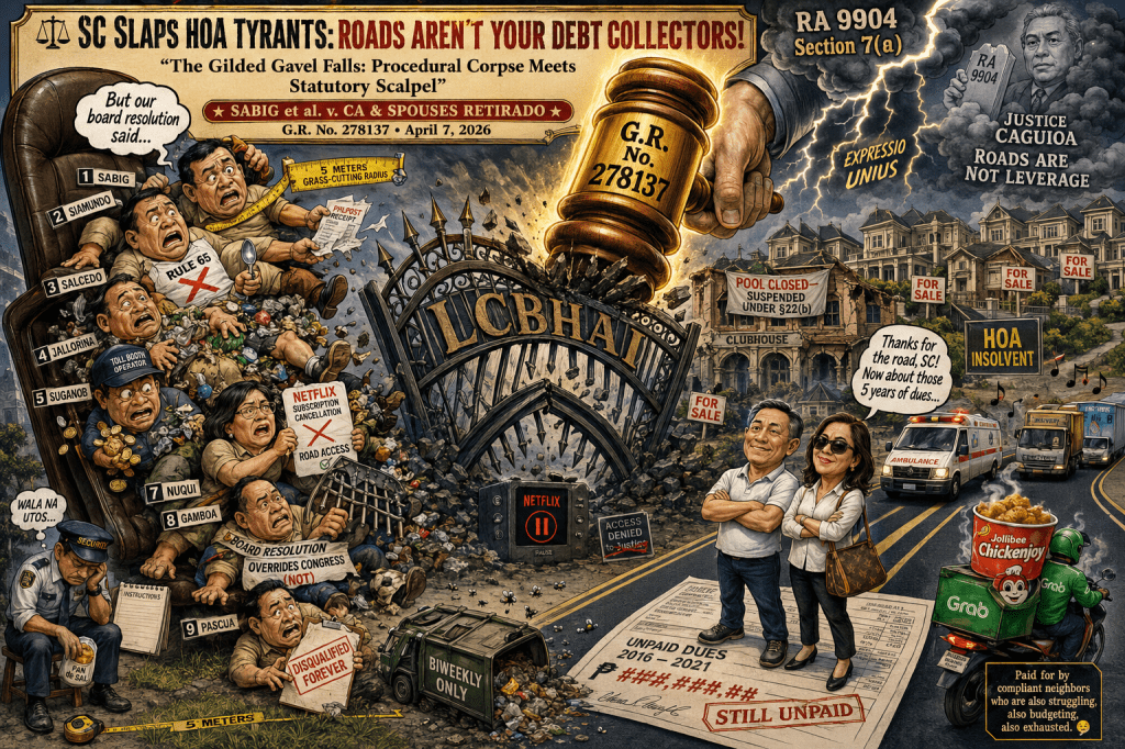 SC Slaps HOA Tyrants: Roads Aren’t Your Debt&nbsp;Collectors!