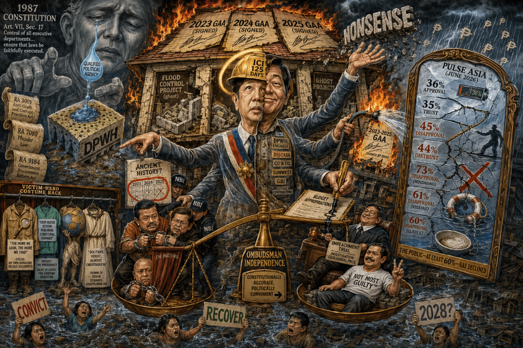Marcos’ “Nonsense” Defense: Flood Scandal Victim or&nbsp;Architect?