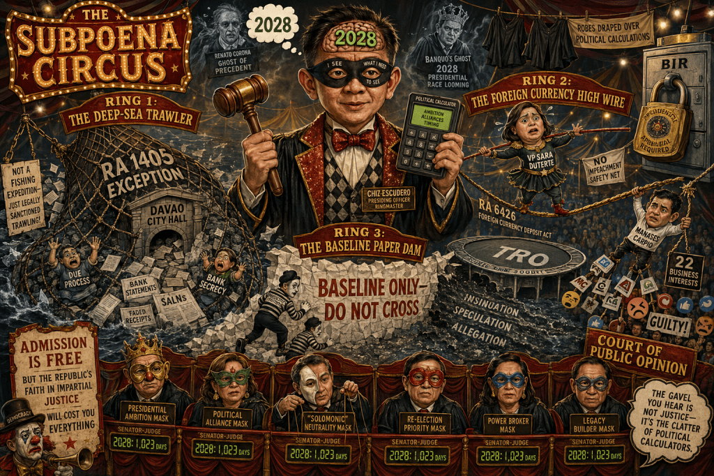 Subpoena Circus: How the Impeachment Court Perfected the Art of Political Law