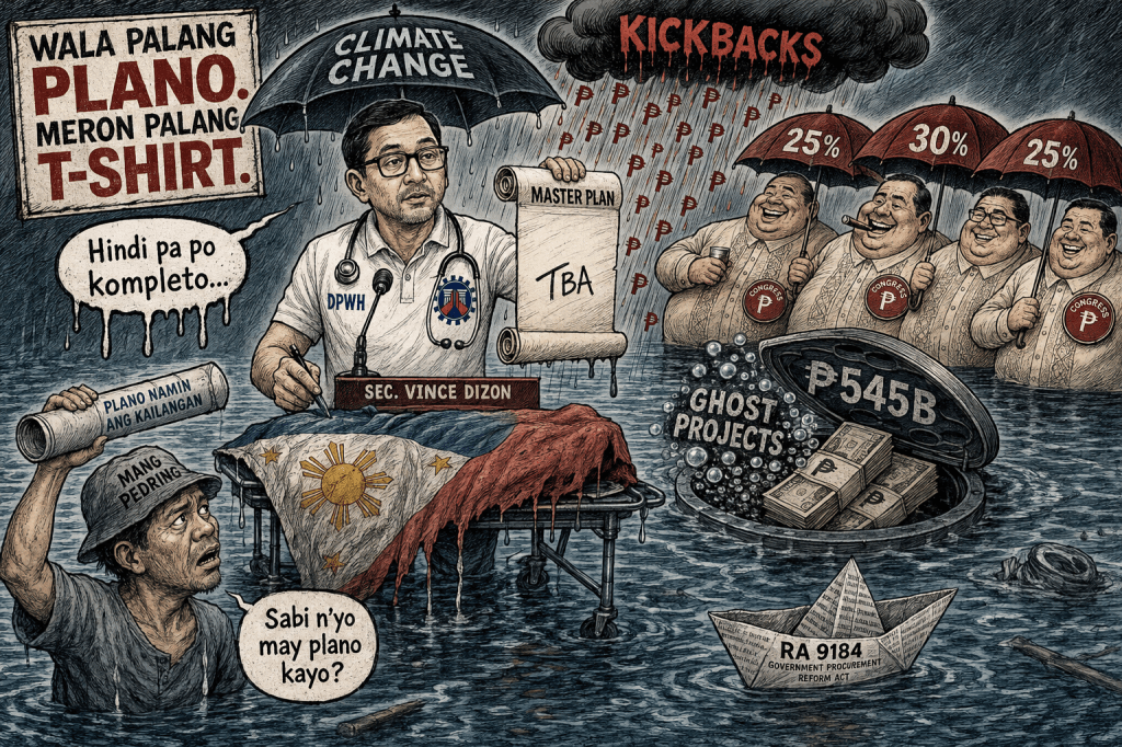 Dizon’s Flood Control Confession: ‘We Never Had a Plan’—But We Spent P545 Billion&nbsp;Anyway