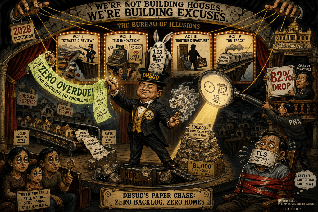 DHSUD’s Paper Chase: Zero Backlog, Zero&nbsp;Homes