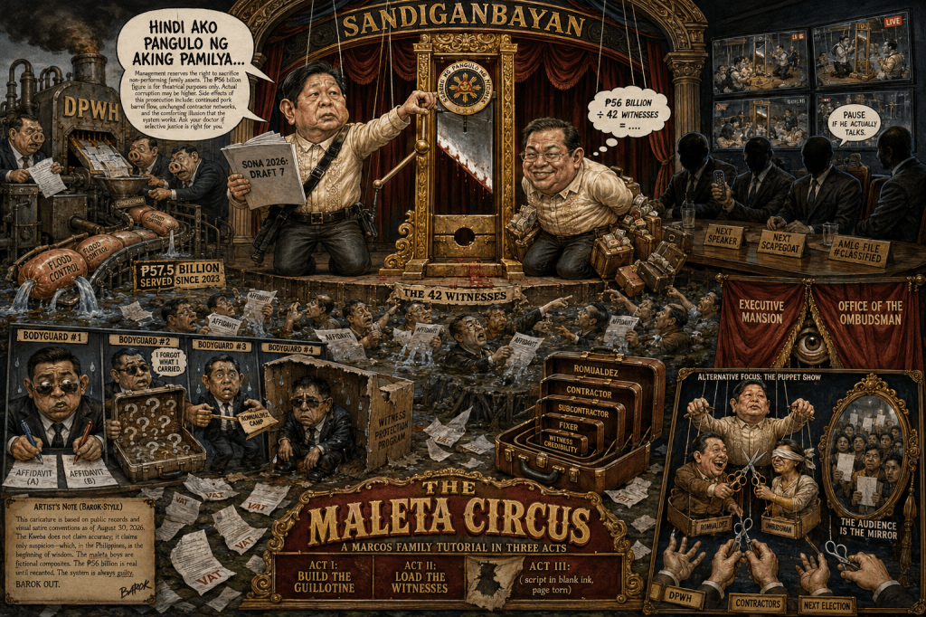 How to Prosecute Your Own Cousin Without Touching the Real Corruption: A Marcos Family&nbsp;Tutorial