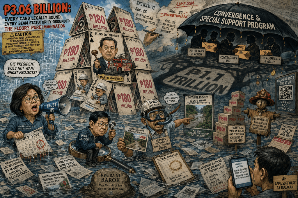 ₱3.06 Billion for Evacuation Centers—But Nobody Knows Where They’ll Stand (Or If They’ll Exist)
