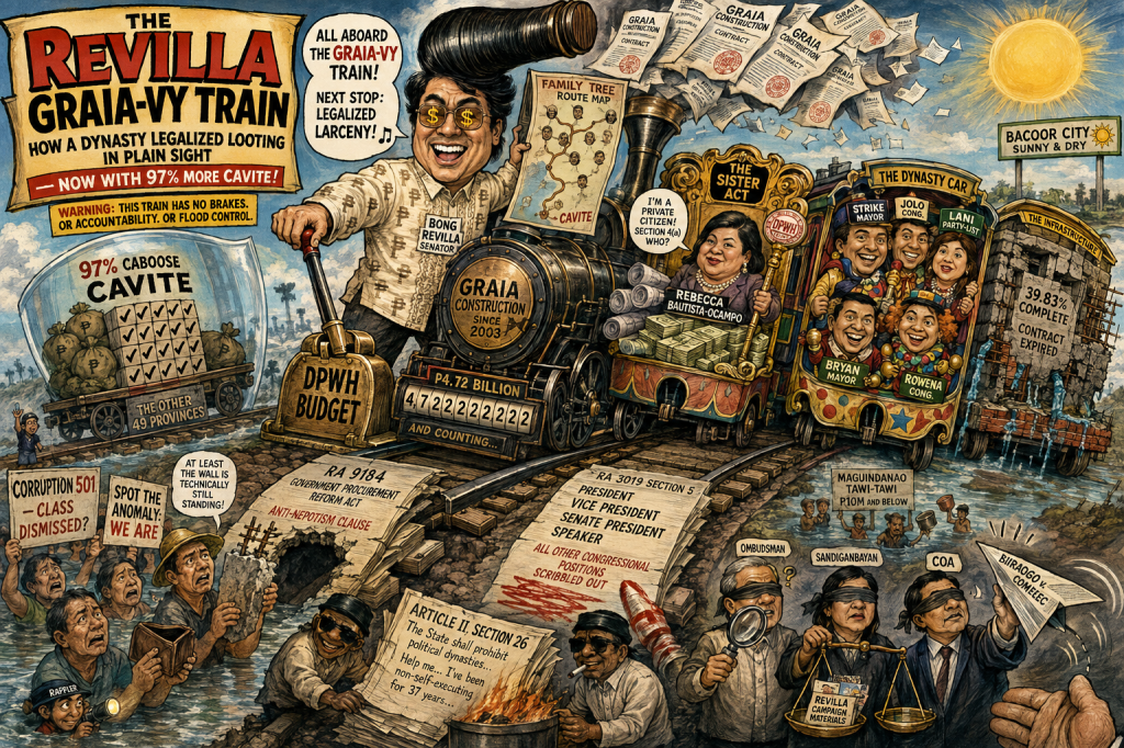 The Revilla Graia-vy Train: How a Dynasty Legalized Looting in Plain&nbsp;Sight